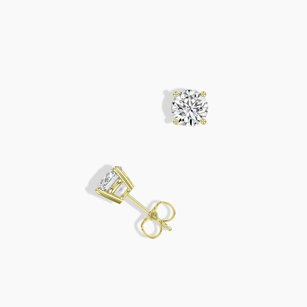 Classic 4 Prong 0.63 Ctw Studs with Push Back