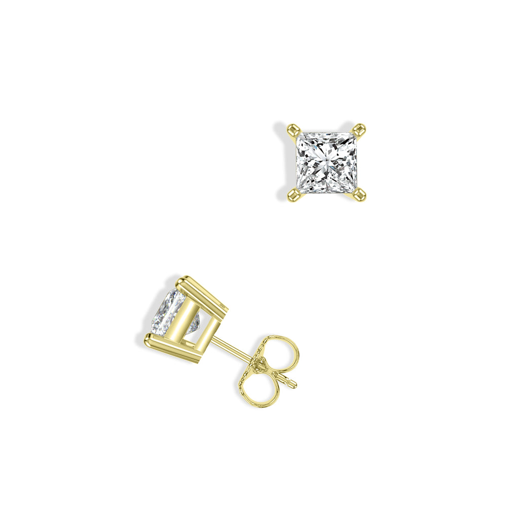 Classic 4 Prong 1.05 Ctw Studs with Push Back