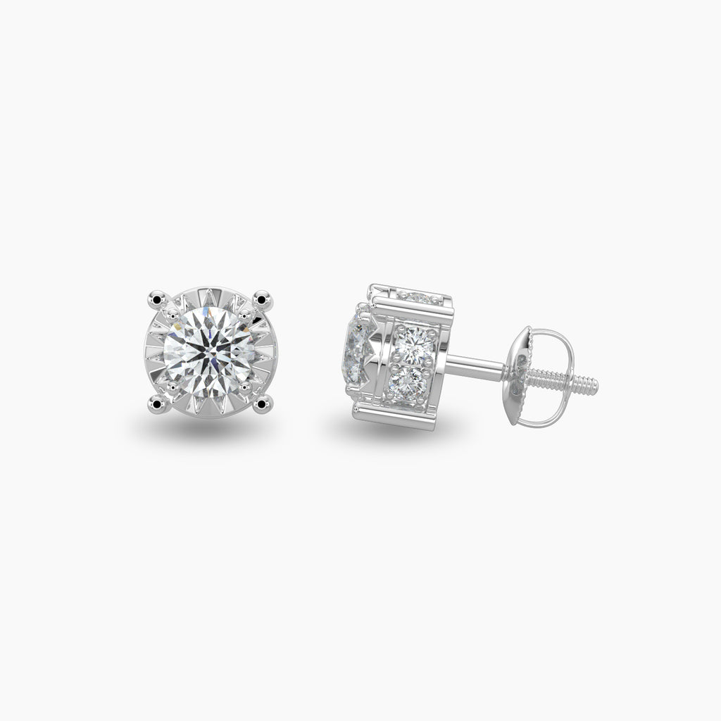 1.10 CTW Diam Miracle Plating Earring