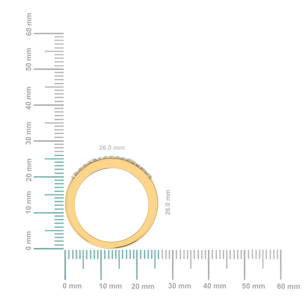 10K Yellow Gold Princess Diamond Mens Invisible Band 1-1/8 Cttw