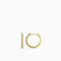 0.25 Ctw Diamond Round Shape Earring Huggies