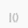 1.50 Ctw Inside Out Diamond Round Earring Huggies