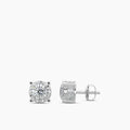 14KW 1.10 CTW Diam Miracle Plating Earring