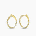 1.00 Ctw Diam Circle Earring