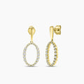 0.50 Ctw Fashion Oval Earring