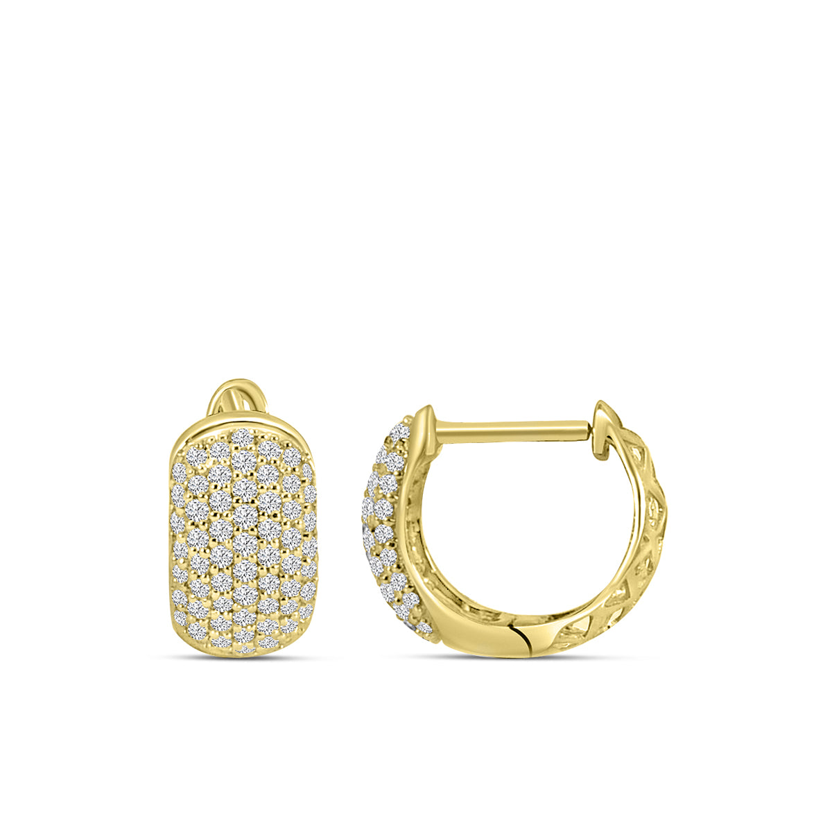 0.50 Ctw Huggies Earring