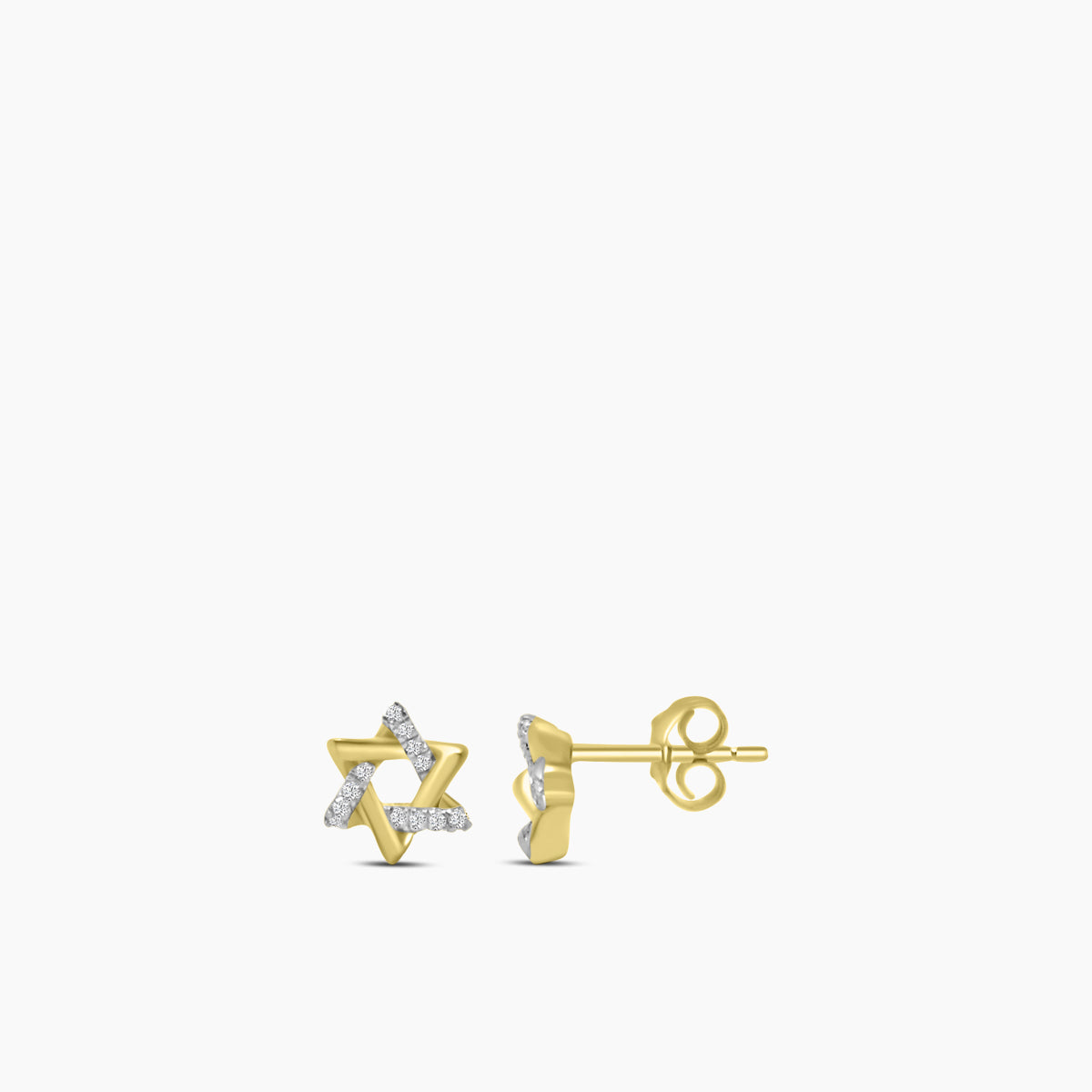 0.10 ctw Diam Star Earrings
