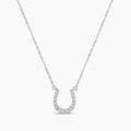 0.25 Ctw Diamond Horseshoe Necklace