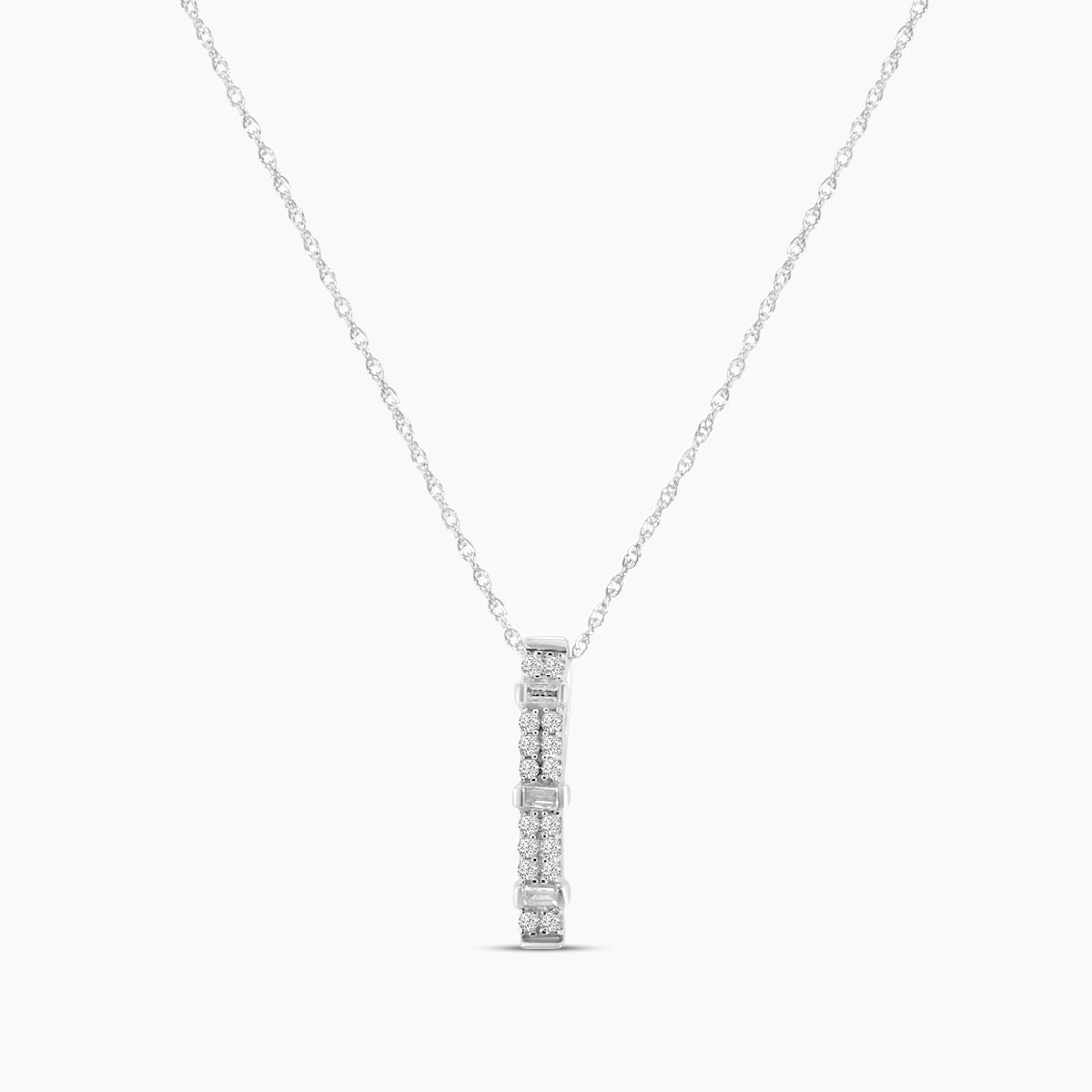 0.15 Ctw Diamond Fashion Pendant with Chain
