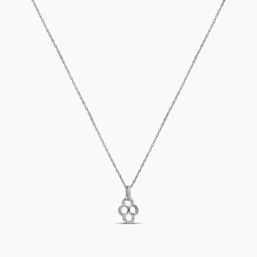 0.05 ctw Diam Fashion Pendant with Chain