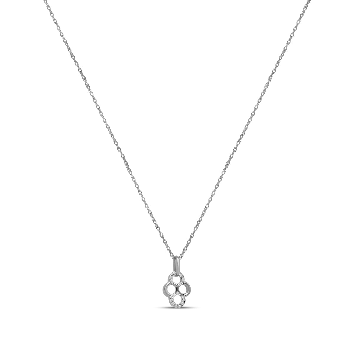 0.05 ctw Diam Fashion Pendant with Chain