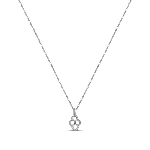 0.05 ctw Diam Fashion Pendant with Chain