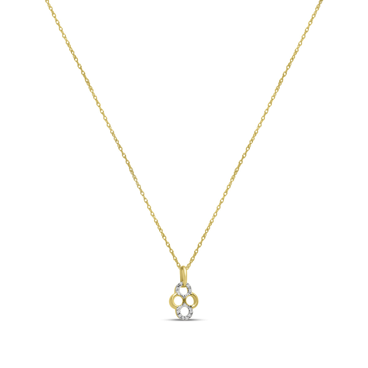 0.05 ctw Diam Fashion Pendant with Chain