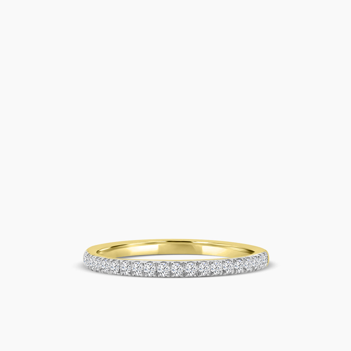 14KY 0.25 Ctw Classic Diamond Band