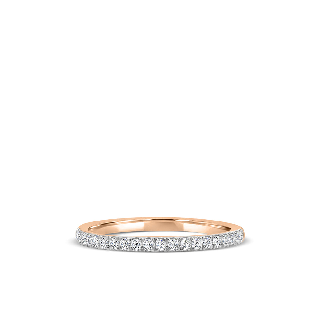 14KY 0.25 Ctw Classic Diamond Band