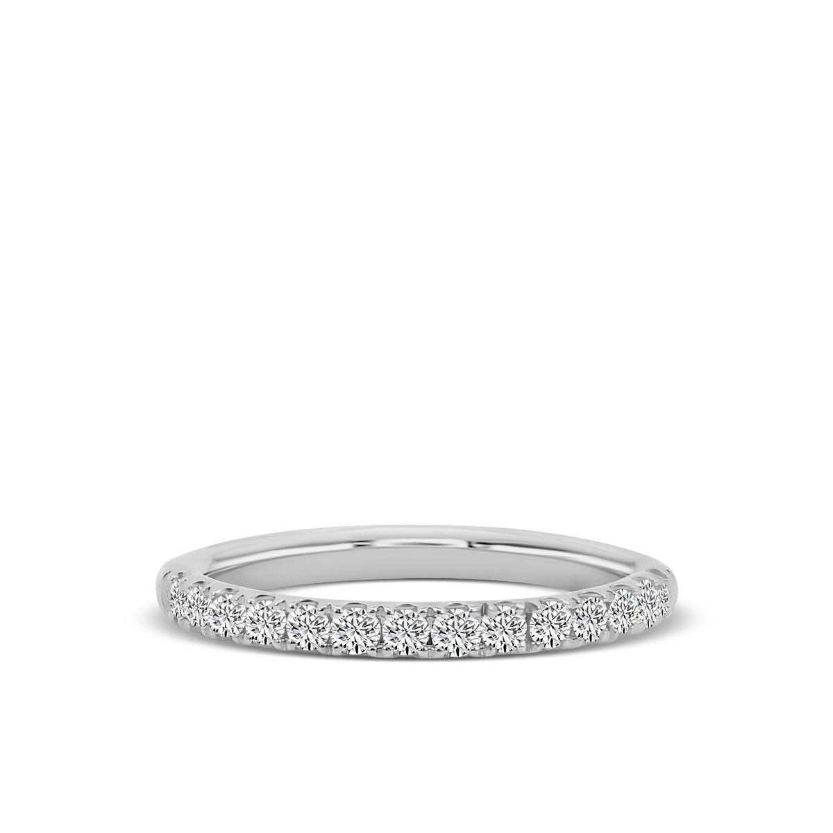 0.5 Ctw Classic Diamond Band in U-Prong Setting