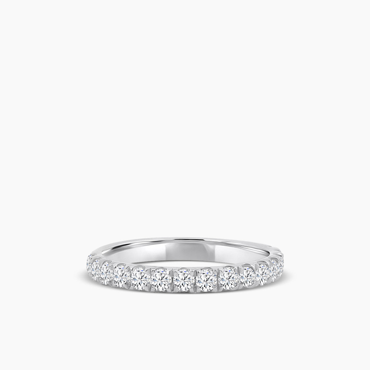 14KW 0.75 Ctw Classic Diamond Band