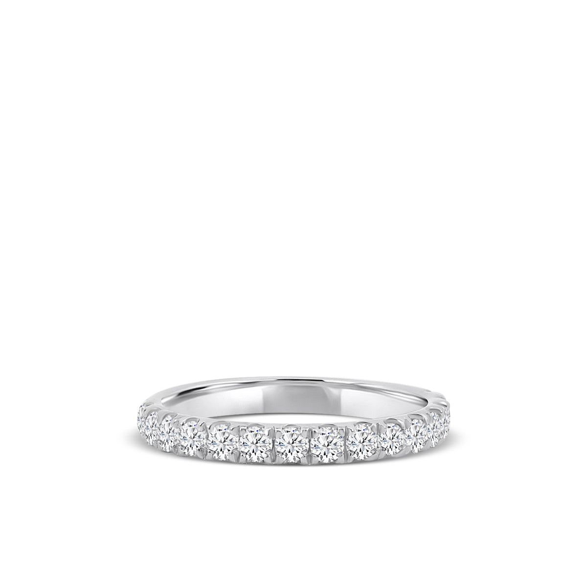 14KW 0.75 Ctw Classic Diamond Band