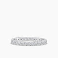 1 Ct Twt Wedding band 25 RD DIAM u Prong