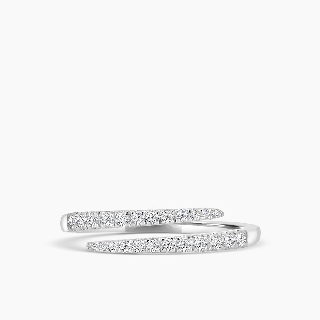 0.30 Ctw Diamond Wrap Fashion Ring