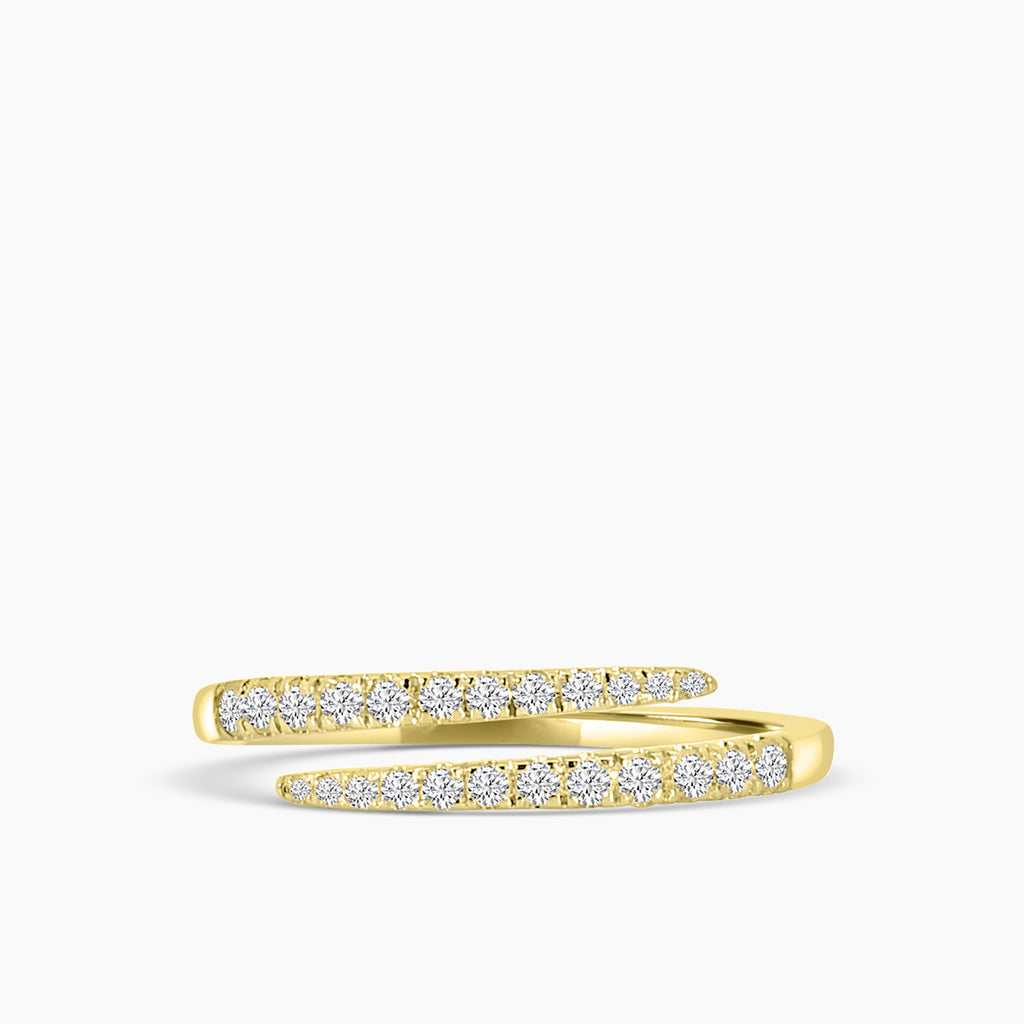 0.30 Ctw Diamond Wrap Fashion Ring