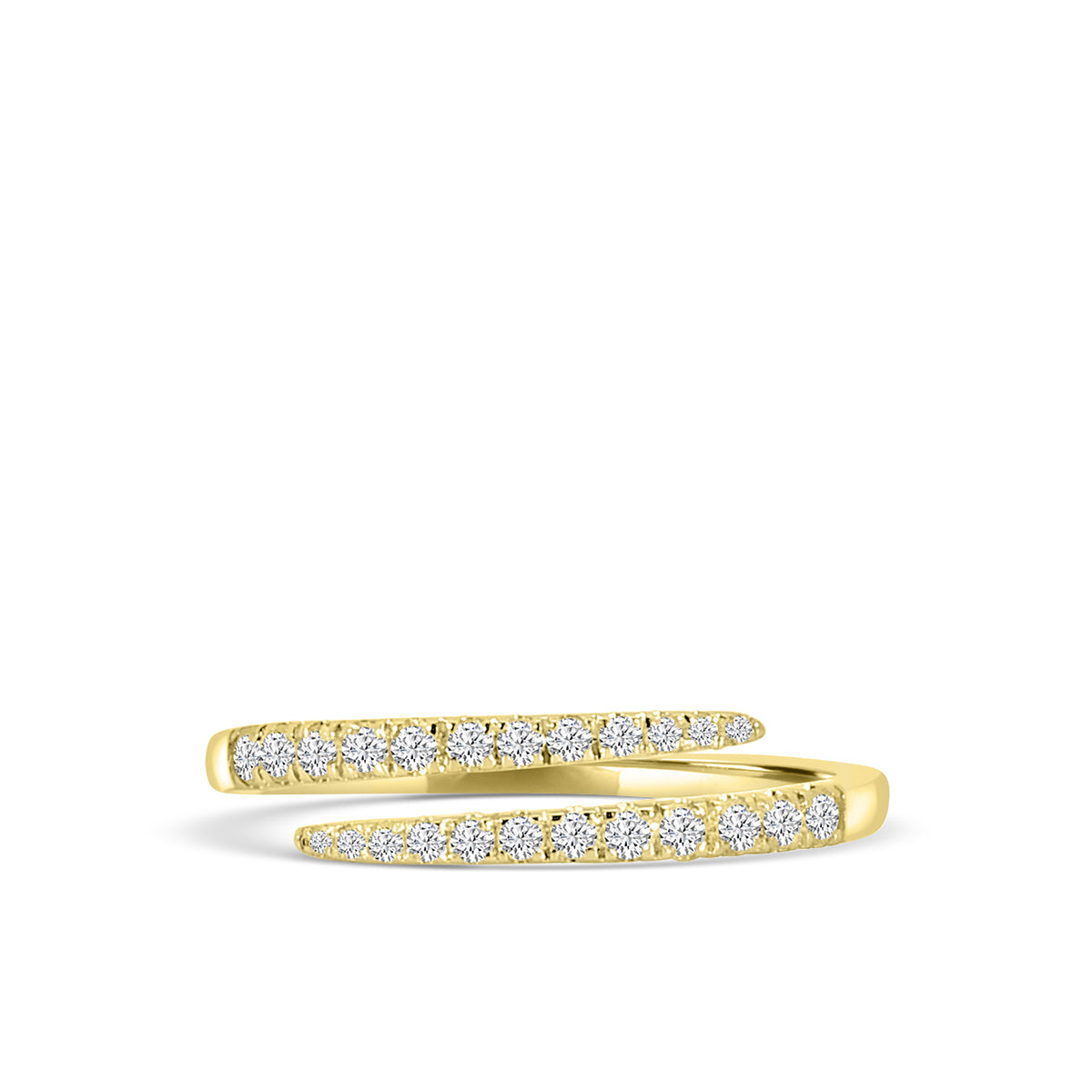 0.30 Ctw Diamond Wrap Fashion Ring