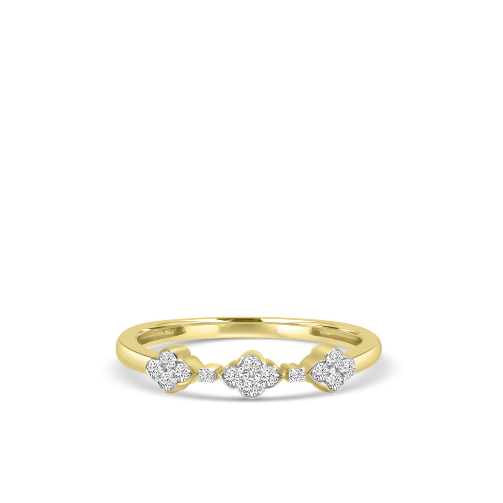 14KY 0.20 ctw Diam Fashion Ring