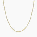 Classic Standard 4 Prong 6.10 Ctw Straight Diamond Tennis Necklace