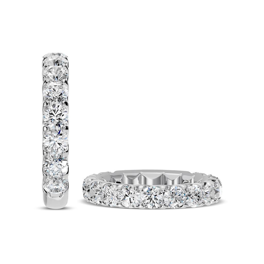 2.75 Ctw Full Diamond Band in U-Prong Setting