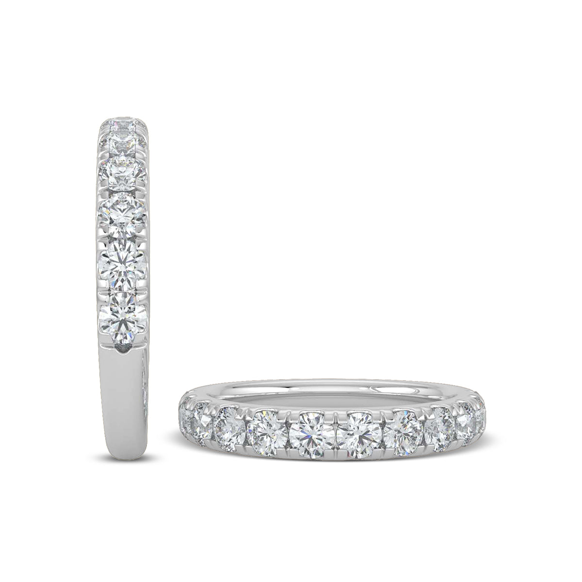 1.00 Ctw Classic Diamond Band