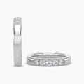 1.00 Ctw Five Stone Diamond Band in U-Prong Setting