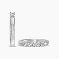 0.50 Ctw Five Stone Diamond Band in U-Prong Setting