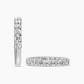 1.05 Ctw Halfway Diamond Band in U-Prong Setting