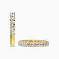 0.75 Ctw Halfway Diamond Band in U-Prong Setting