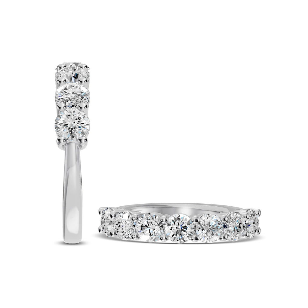 2.00ctw 7 Stone Diamond Wedding Band
