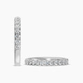 0.50 Ctw Lab Grown Diamond Band In Classic Scallop Setting