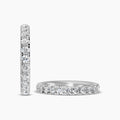 0.75 Ctw Diamond Band In Classic Scallop Setting