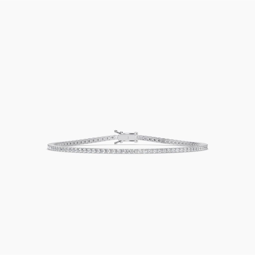 Classic Standard 4 Prong 1.00 Ctw Diamond Tennis Bracelet