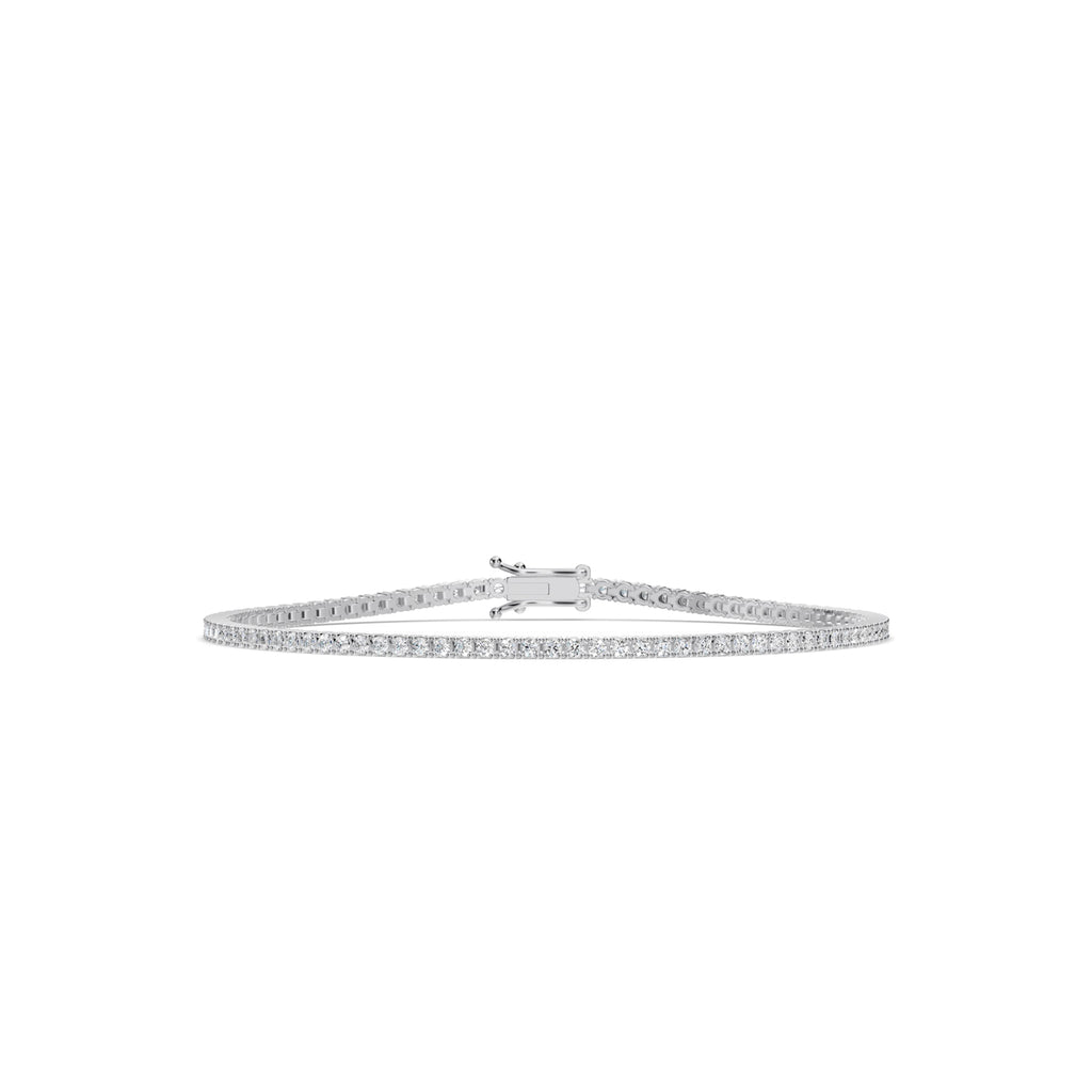 Classic Standard 4 Prong 1.00 Ctw Diamond Tennis Bracelet