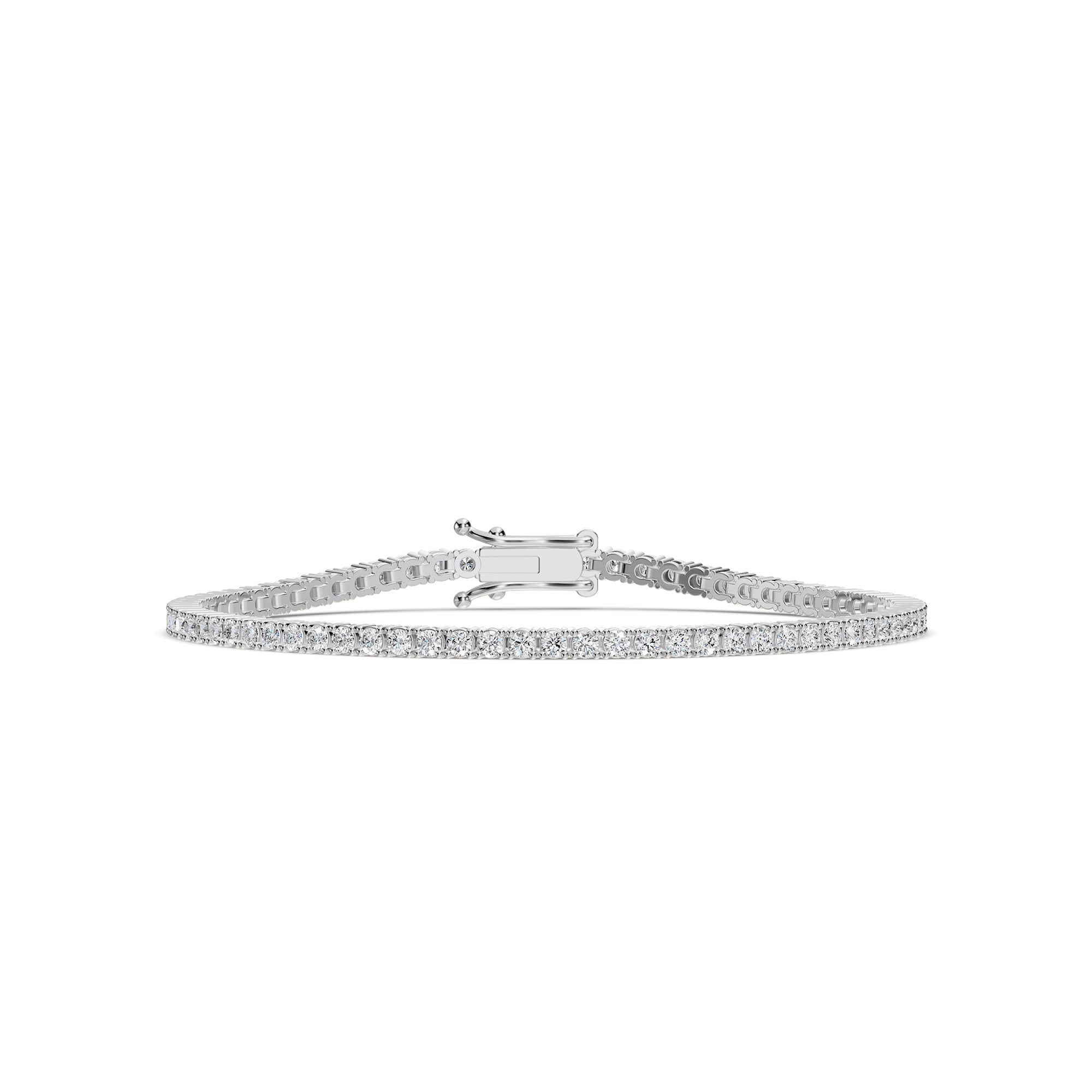 Classic Standard 4 Prong 2.00 Ctw Diamond Tennis Bracelet