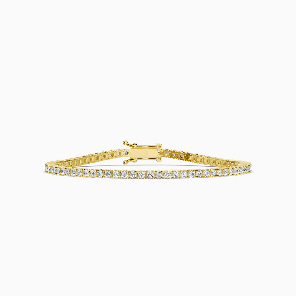 Classic Standard 4 Prong 2.00 Ctw Diamond Tennis Bracelet