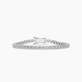 Classic Standard 4 Prong 3.10 Ctw Diamond Tennis Bracelet in Crown Setting