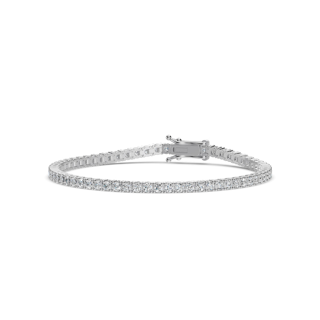 Classic Standard 4 Prong 3.00 Ctw Diamond Tennis Bracelet
