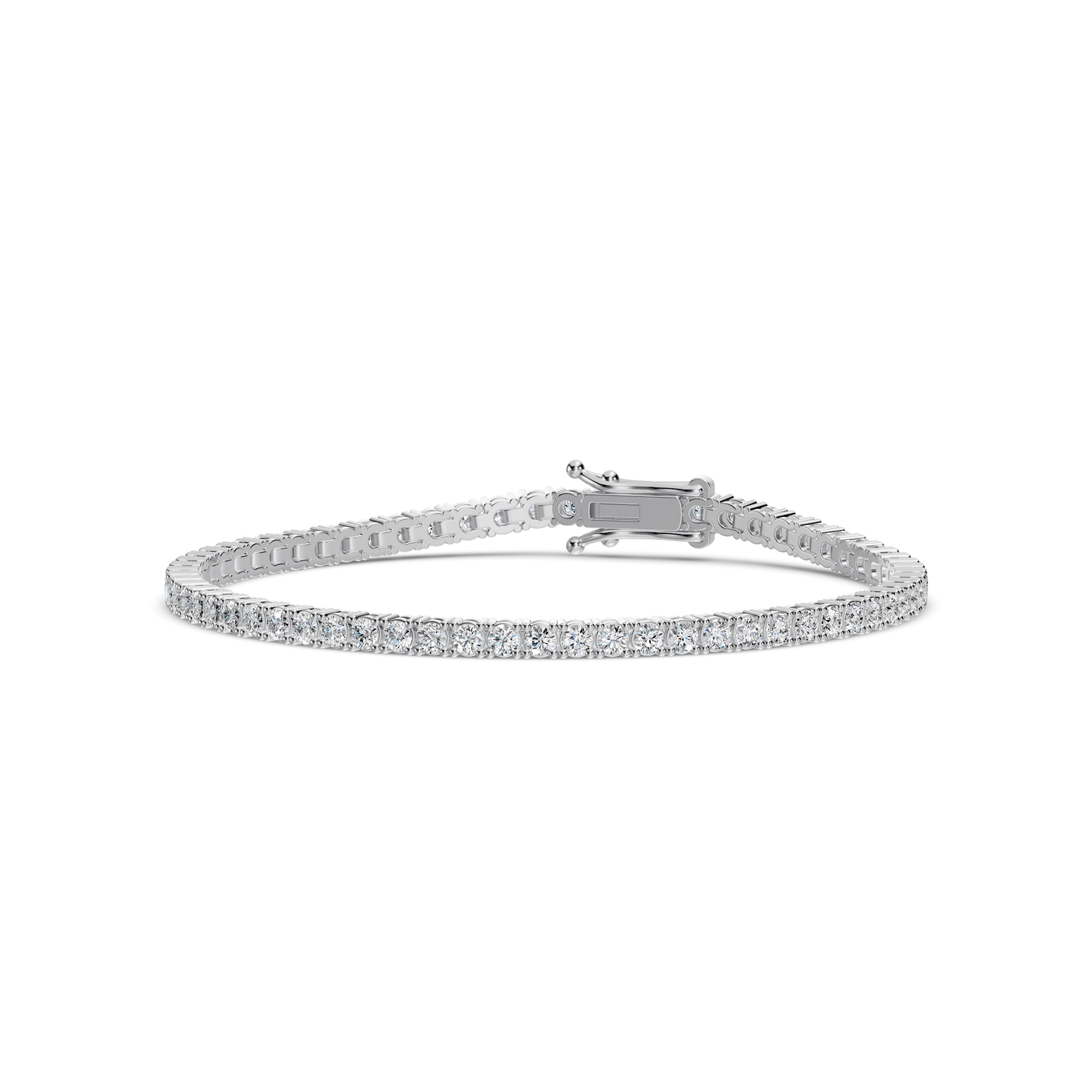 Classic Standard 4 Prong 3.00 Ctw Diamond Tennis Bracelet