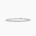 Classic 4 Prong 3.20 Ctw Flex Diamond Bangle Bracelet