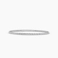 Classic 4 Prong 1.40 Ctw Flex Diamond Bangle Bracelet