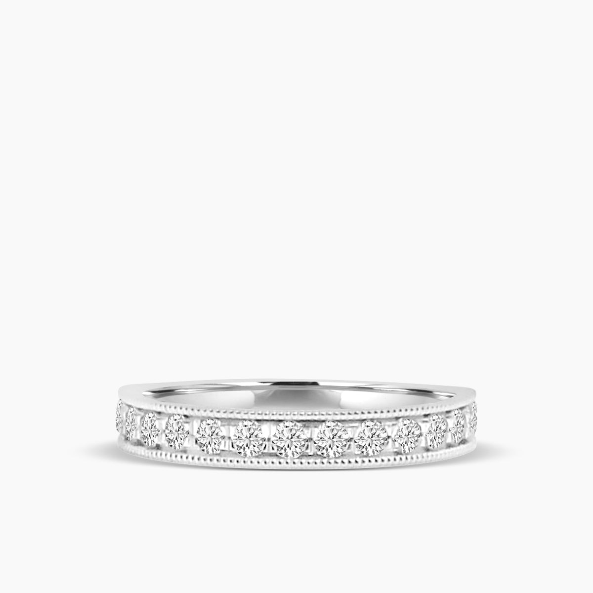 0.50 Ctw Diamond Machine Set Band