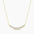 3/8 CTW RD MINI NECKLACE WITH CHAIN
