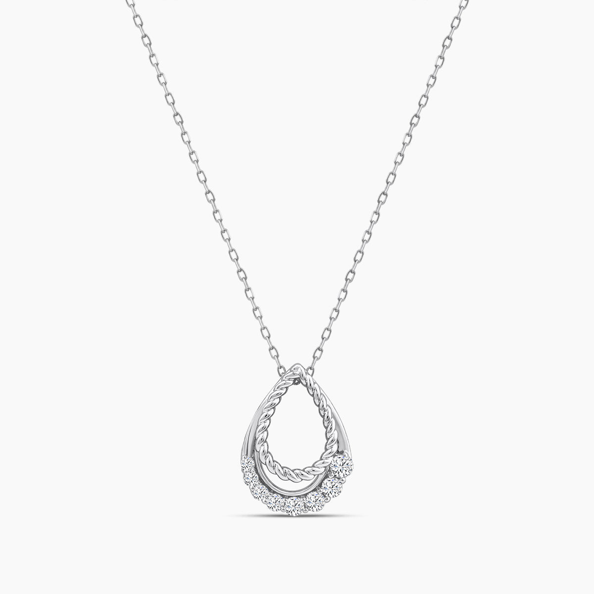 1/5 CTW RD FASHION PENDANT WITH CHAIN