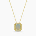 1/10 CTW OPAL FASHION PENDANT W/CHAIN W/SC & JBACK